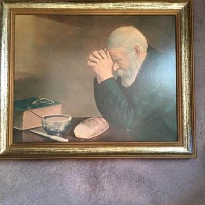 Old Man Praying