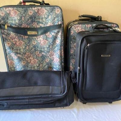 Floral Luggage