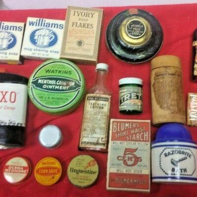 https://www.ebay.com/itm/124395792046	LX3040 LOT OF 19 USED VINTAGE COLLECTABLE ADVERTIZING PCS		Auction
