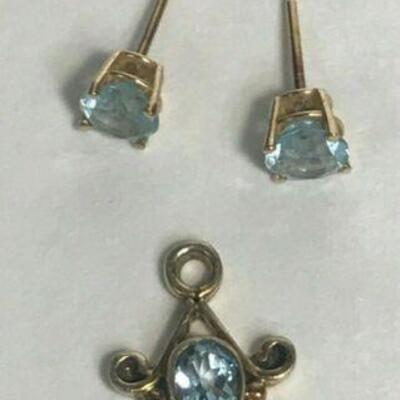 https://www.ebay.com/itm/124401678421	WL179 STERLING SILVER PENDANT LIGHT BLUE STONE AND STUD EARRINGS		 Buy-It-Now 	 $20.00 
