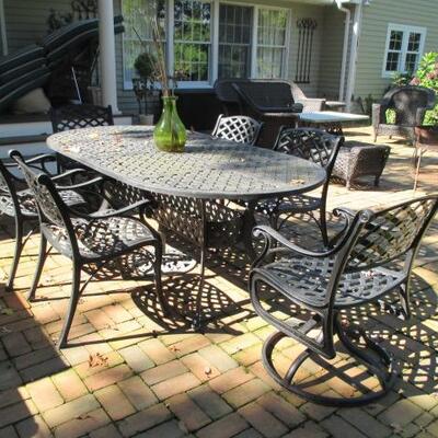 Stunning Cast Iron Patio Furniture Sets with Cushions
Outdoor Wicker Sofa Patio Suites with Cushions
