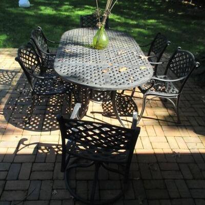 Stunning Cast Iron Patio Furniture Sets with Cushions 