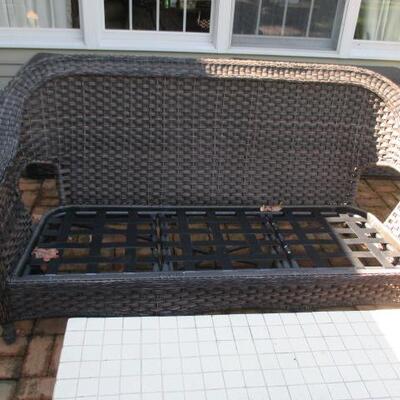 Outdoor Wicker Sofa Patio Suites with Cushions  