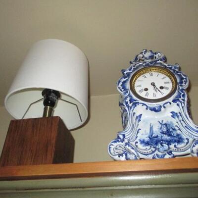 Lighting, Porcelain Clocks and More  