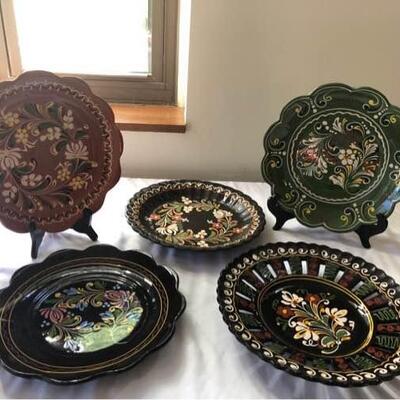 Hand Painted Hungarian Plates