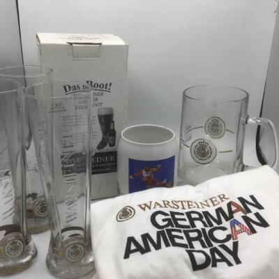 Collector Warsteiner Memorabilia and T-Shirt from Christy's Rathskeller