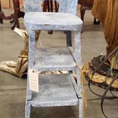 
#1118 • Tin High Chair
