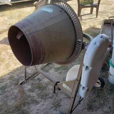Cement mixer (works great)