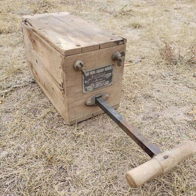 Vintage Blasting Machine (for decor only)