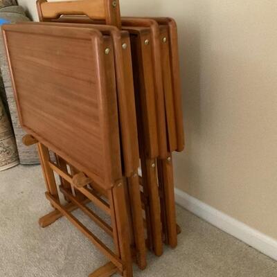 Teak Goodwood set of dinner trays