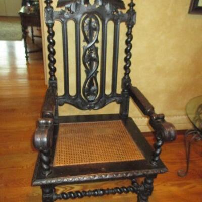 Antique King & Queen Chairs  
