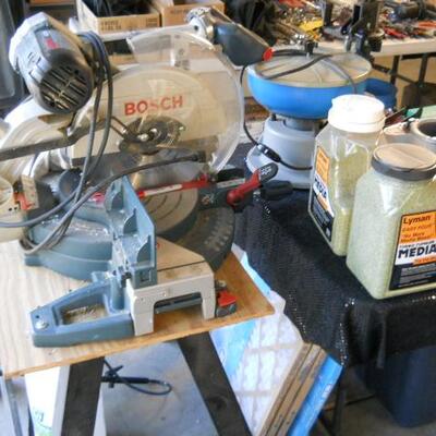 BOsCH miter saw very good names and slightly used