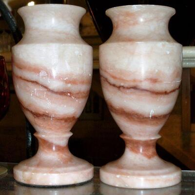 SMALL PINK VASES
