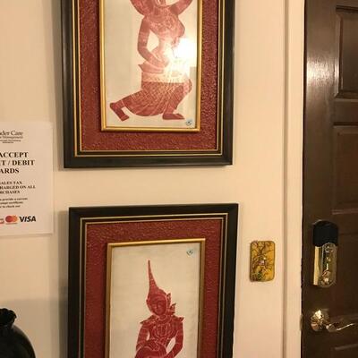 Thai Temple rubbings