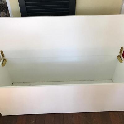Hinged storage box custom made $55