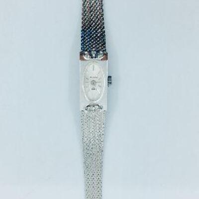 Lot 097-JT2: Vintage Ladies Waltham Diamond Watch