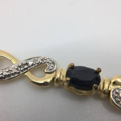 Lot 004-JT2: Sapphire Bracelet 
