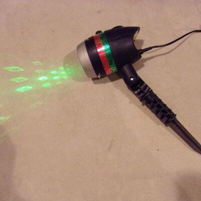 Many holiday laser lights
