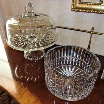 Waterford Lismore cake stand