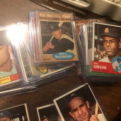 Topps Baseball 1959, 60, 61, 62, 63, 64, 66. 67. 68
