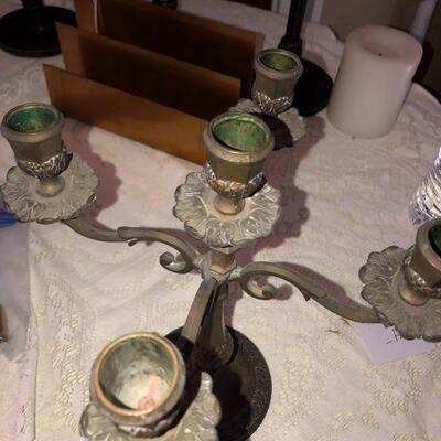 vintage candle pieces