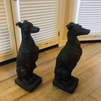 dog statues