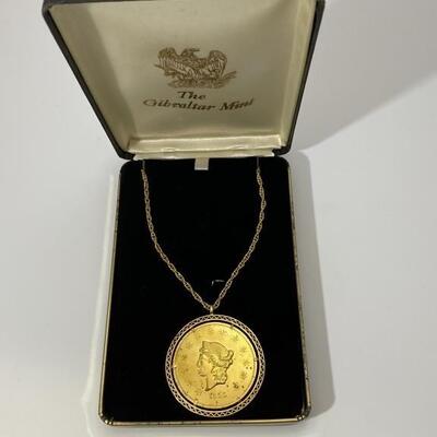 The Gibraltar Mint-1855-Gold Replica 
