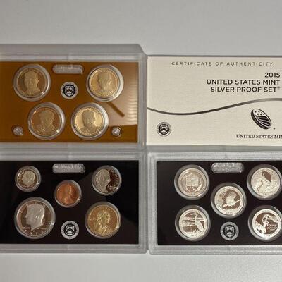 2015 US Mint Silver Proof Set