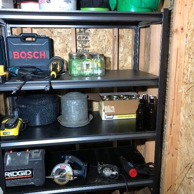 Garage essentials, power tools