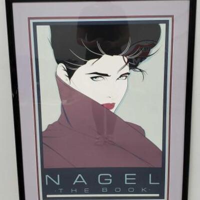 502	

The Book Vintage Patrick Nagel Limited Art Print
Measures Approx 32