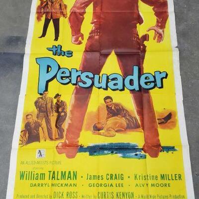 1336	

The Persuader 3 Sheet Movie Poster
Measures Approx 78