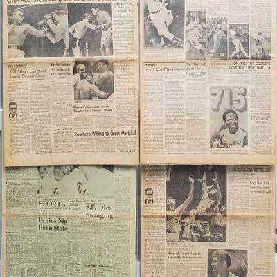 1140	

4 Vintage Los Angeles Times Sports Newspapers
4 Vintage Los Angeles Sports Newspapers

Includes:
Los Angeles Times Sports section...