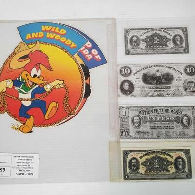 1432	

Red Sealed Peso, Motion Picture Money, Wild and Woody and The World Of Panda
Red Sealed Peso, Motion Picture Money, Wild and Woody...