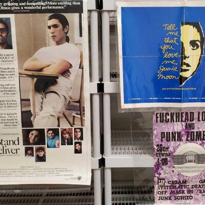 1106	

Stand And Deliver Movie Poster, Tell Me That You Love Me, Junie Moon Movie Poster, And More
Measurements Range Approx...
