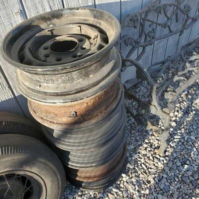 30000	

6 Antique Lincoln Zephyr OEM Wheels
6 Antique Lincoln Zephyr OEM Wheels 17" 8 Lug