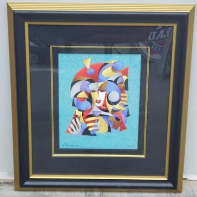 418	
Anatole Krasnyanksy Abstarct painting
Abstract painting in great condition. 444/450. 26