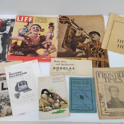 #1074 â€¢ Vintage Magazines, Newspapers, 1967 Eddie Bauer Catalog and More