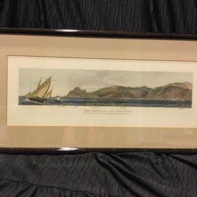 Giblets Manns Nautical Print