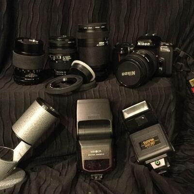 Nikon N6006 Camera & Lenses