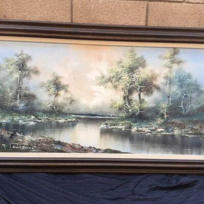 Oil Painting by G. Tedeschi