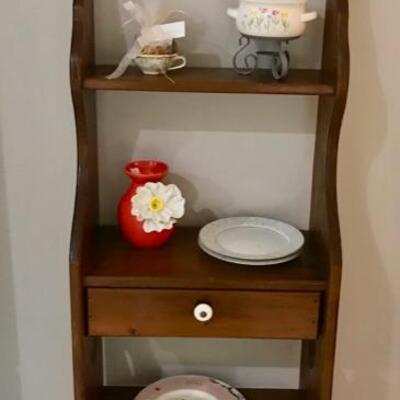 Shelf with heart cutouts $75
18 X 8 X 63