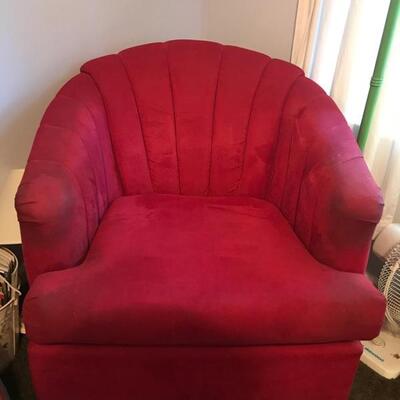 Swivel armchair $45