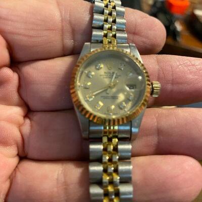 Rolex ladies wrist watch 