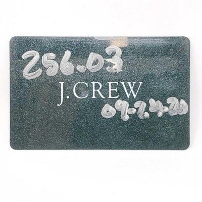 1642	

J.Crew Gift Card
$256.03