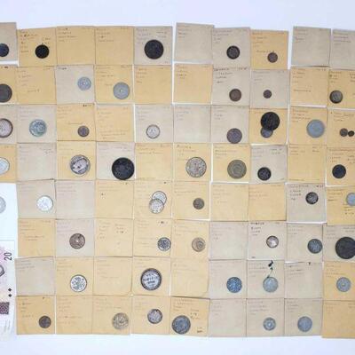 1570	

Approx 90 Foreign Coins And South Africa Currency
Approx 90 Foreign Coins And South Africa Currency