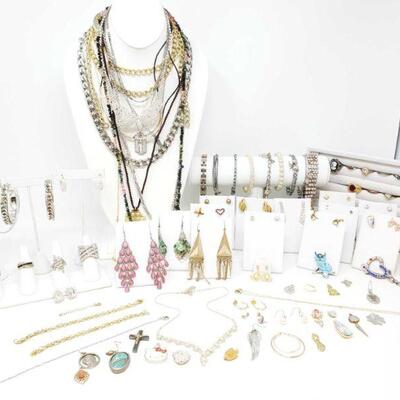 1241	

Costume Jewelry
Includes Necklaces, Bracelets, Rings, Earrings, And More