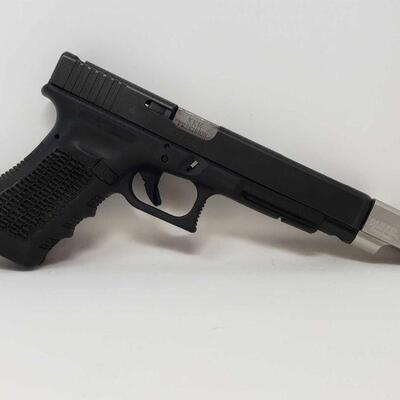 464	

Glock 34 Semi-Auto 9mm Pistol
Serial Number: TMY005
Barrel Length: 7
