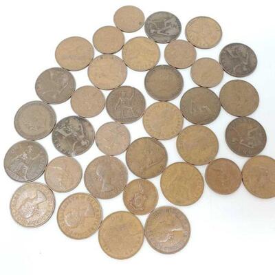 1586	

Approx 24 Foreign Coins
Approx 24 Foreign Coins