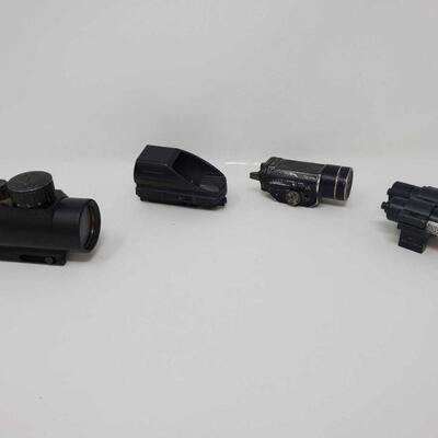 630	

4 Scope Sights
1 Guide Gear Tactical 24/7 Sighting System With 1