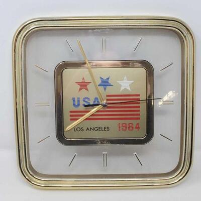 #1716 â€¢ 1984 Olympics Los Angeles Wall Clock
